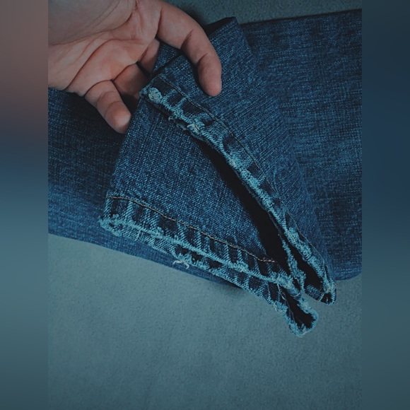 Taylor Stitch Jeans Mens 34 Selvedge Blue Wash Cotton Button Fly - Picture 5 of 5